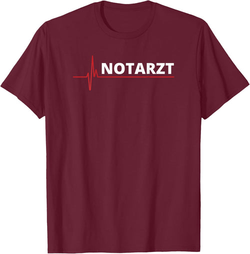 Emergency Doctor EKG Back Print Back Lettering Emergency Doctor