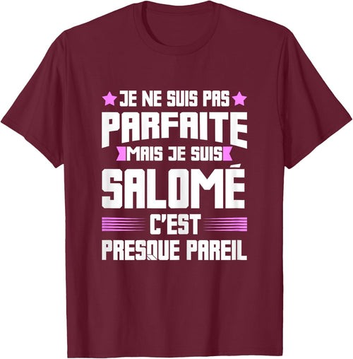 Salomé Parfait | Funny Funny Funny Mom First Name Gift , Black, Female X-Small