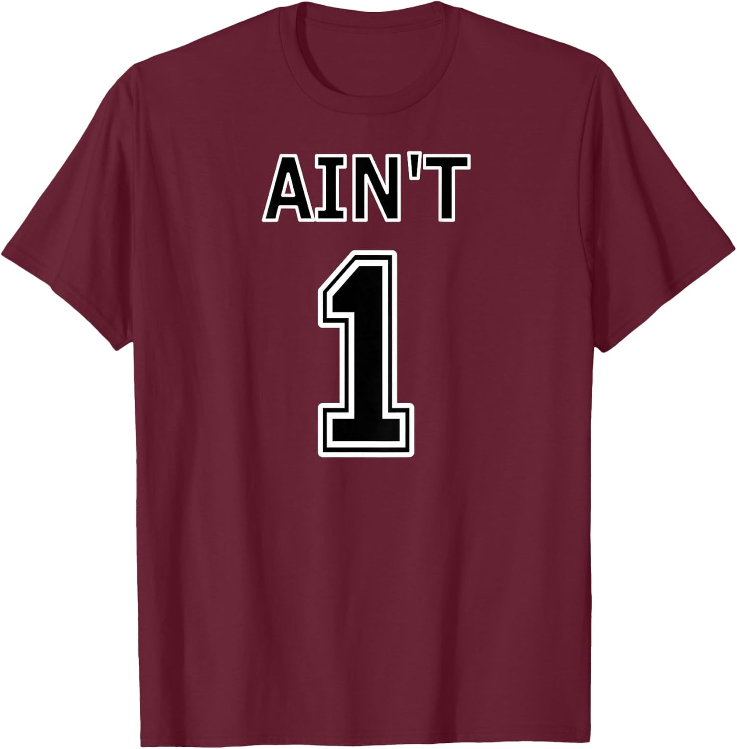 99 Problems Ain't 1 Couples T-Shirt - T-Shirt | Maroon