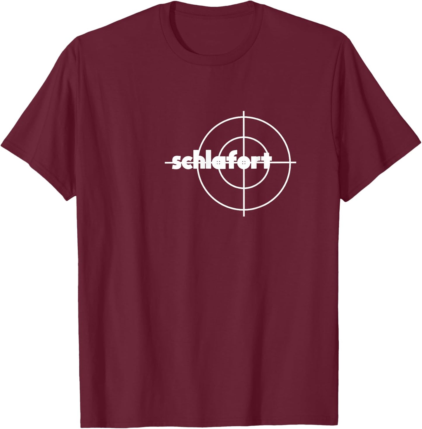 Tatort , black T-Shirt - T-Shirt | Maroon
