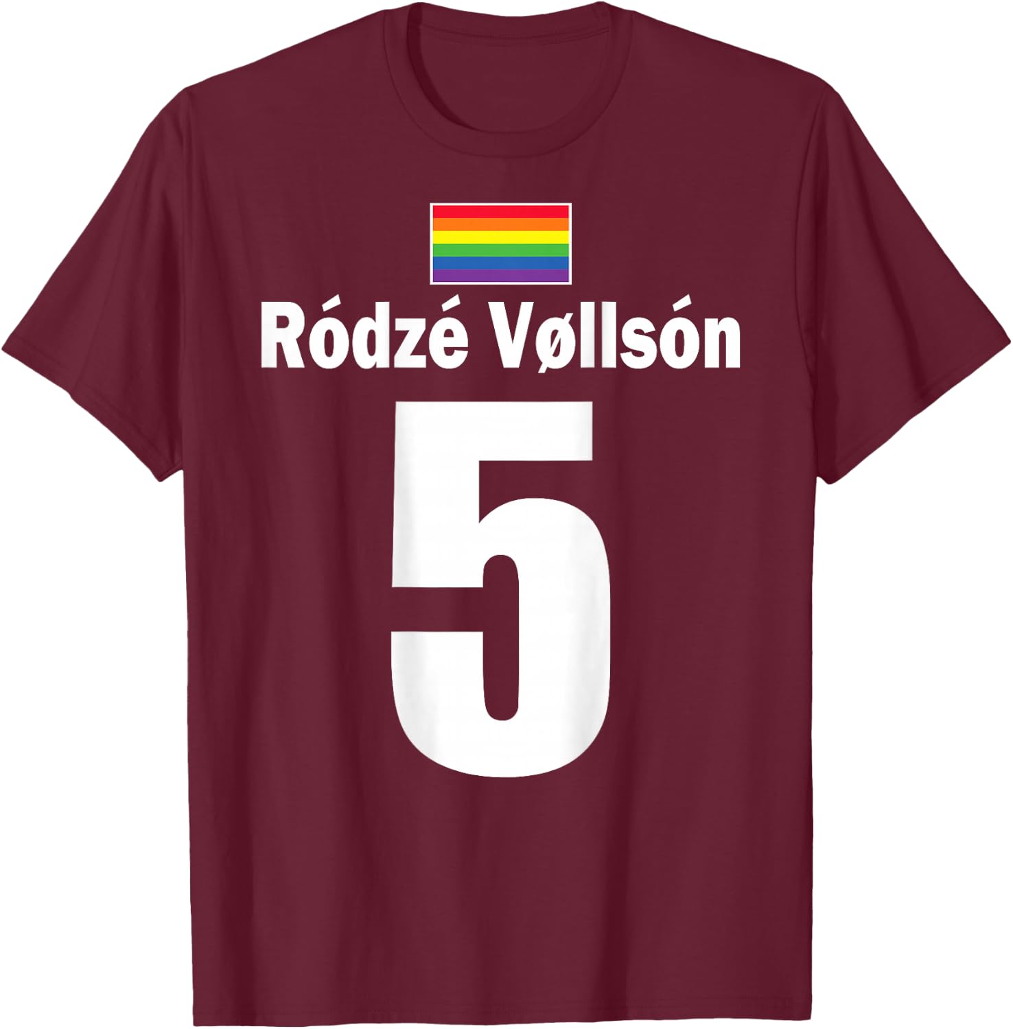 Isländische Namen auf Party Trikot Fußball Island Mallorca T-Shirt - T-Shirt | Maroon
