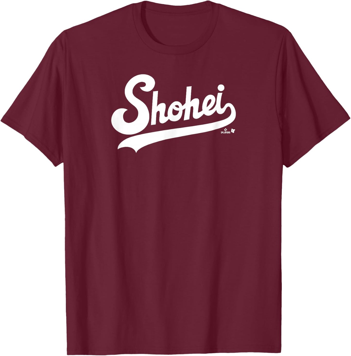 Shohei Ohtani: Jersey Front Back #17 - Los Angeles Baseball T-Shirt - T-Shirt | Maroon