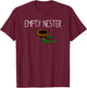 Empty Nester Shirt. Empty Nester Gift Ideas , Men T-Shirt - T-Shirt | Maroon