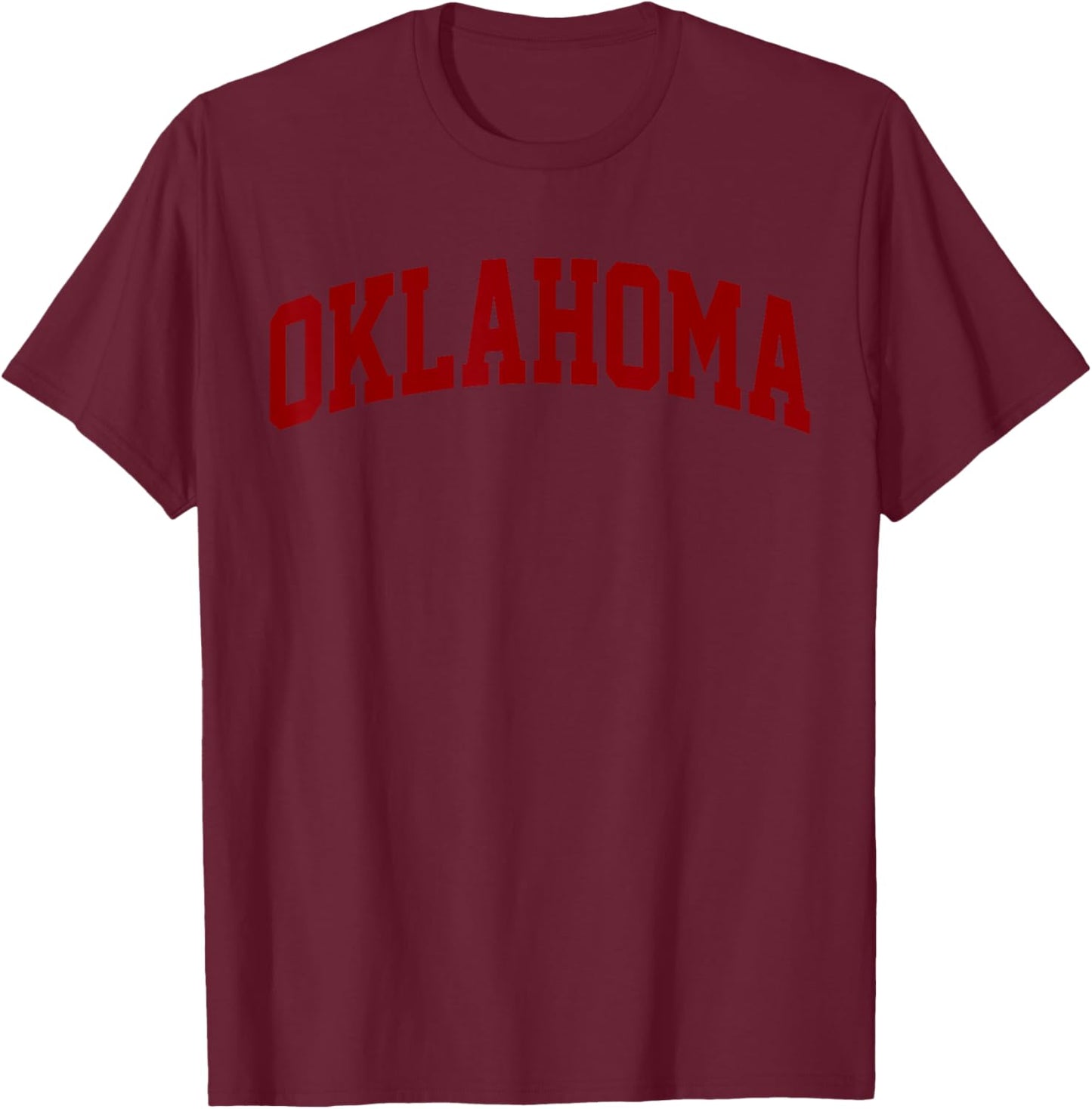 Vintage Oklahoma , Oklahoma Gifts Women & Kid T-Shirt - T-Shirt | Maroon