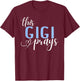 This Gigi Prays Perfect Christian Gigi T-Shirt - T-Shirt | Maroon