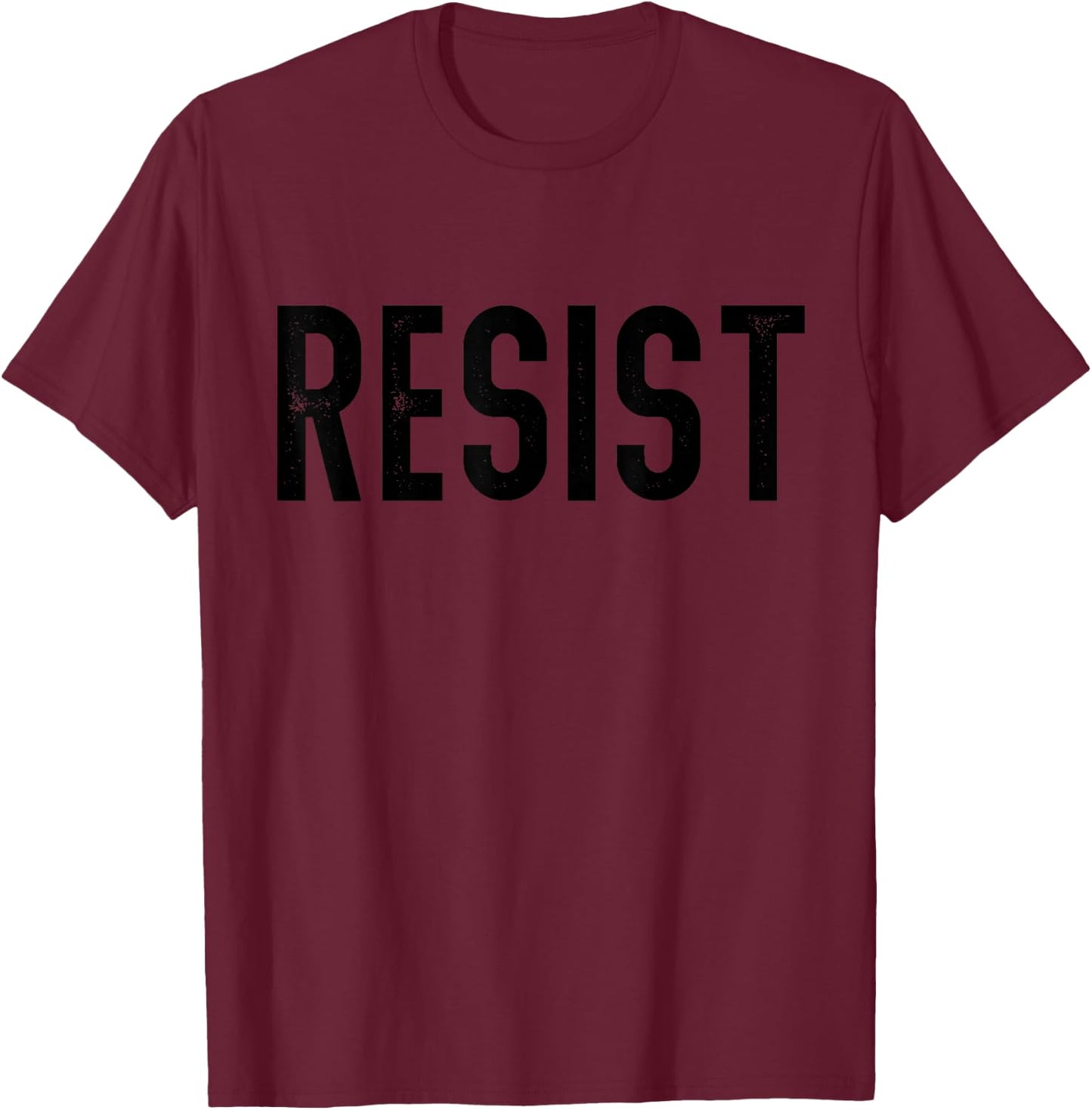 Resist T-Shirt - T-Shirt | Maroon