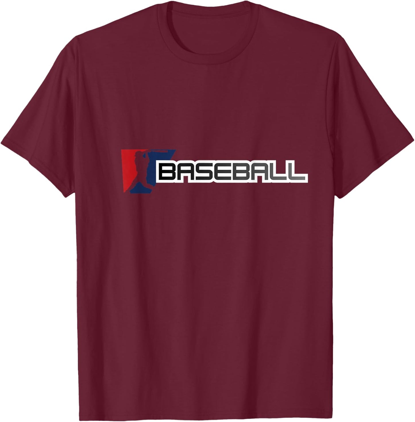 Baseball T-Shirt - T-Shirt | Maroon