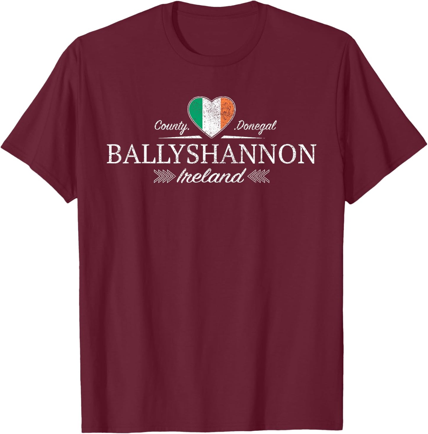 Ballyshannon Ireland T-Shirt - T-Shirt | Maroon