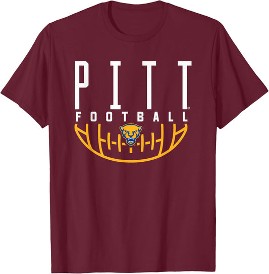 University of Pittsburgh Panthers Football T-Shirt - T-Shirt | Maroon