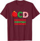 Funny Obsessive Christmas Disorder OCD Xmas T Shirt T-Shirt - T-Shirt | Maroon