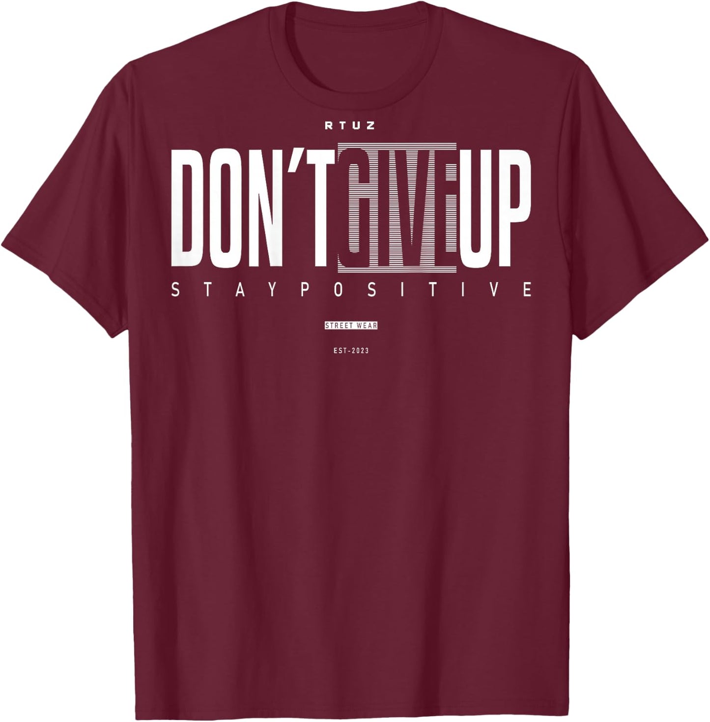 Backprint Fashion Y2K Fitness Gym Accessories Strength Sports Yoga Sports T-Shirt - T-Shirt | Maroon