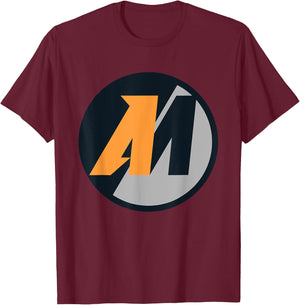 Action Man Classic Logo M , Blue, S T-Shirt - T-Shirt | Maroon