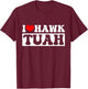 Hawk Tuah T-Shirt - T-Shirt | Maroon
