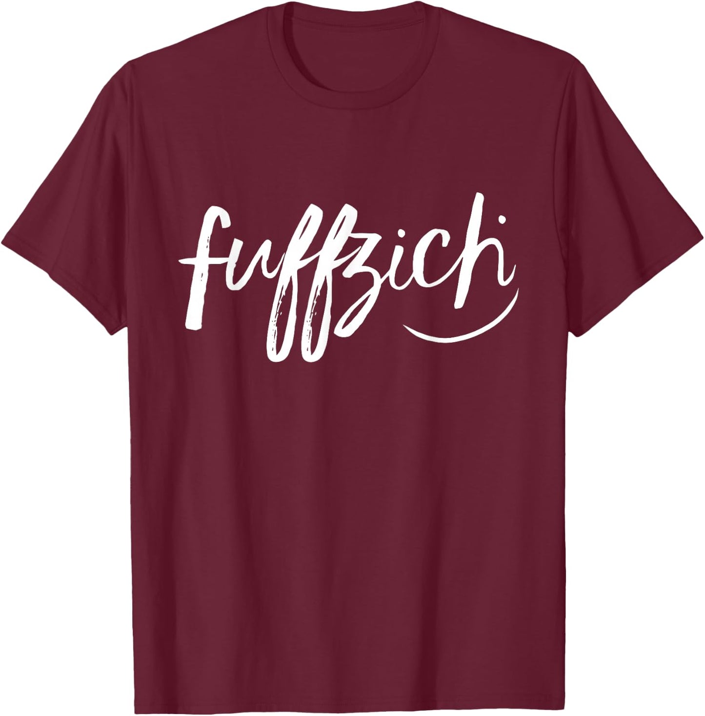 Fuffzich 50th Birthday Gift 50s , black T-Shirt - T-Shirt | Maroon