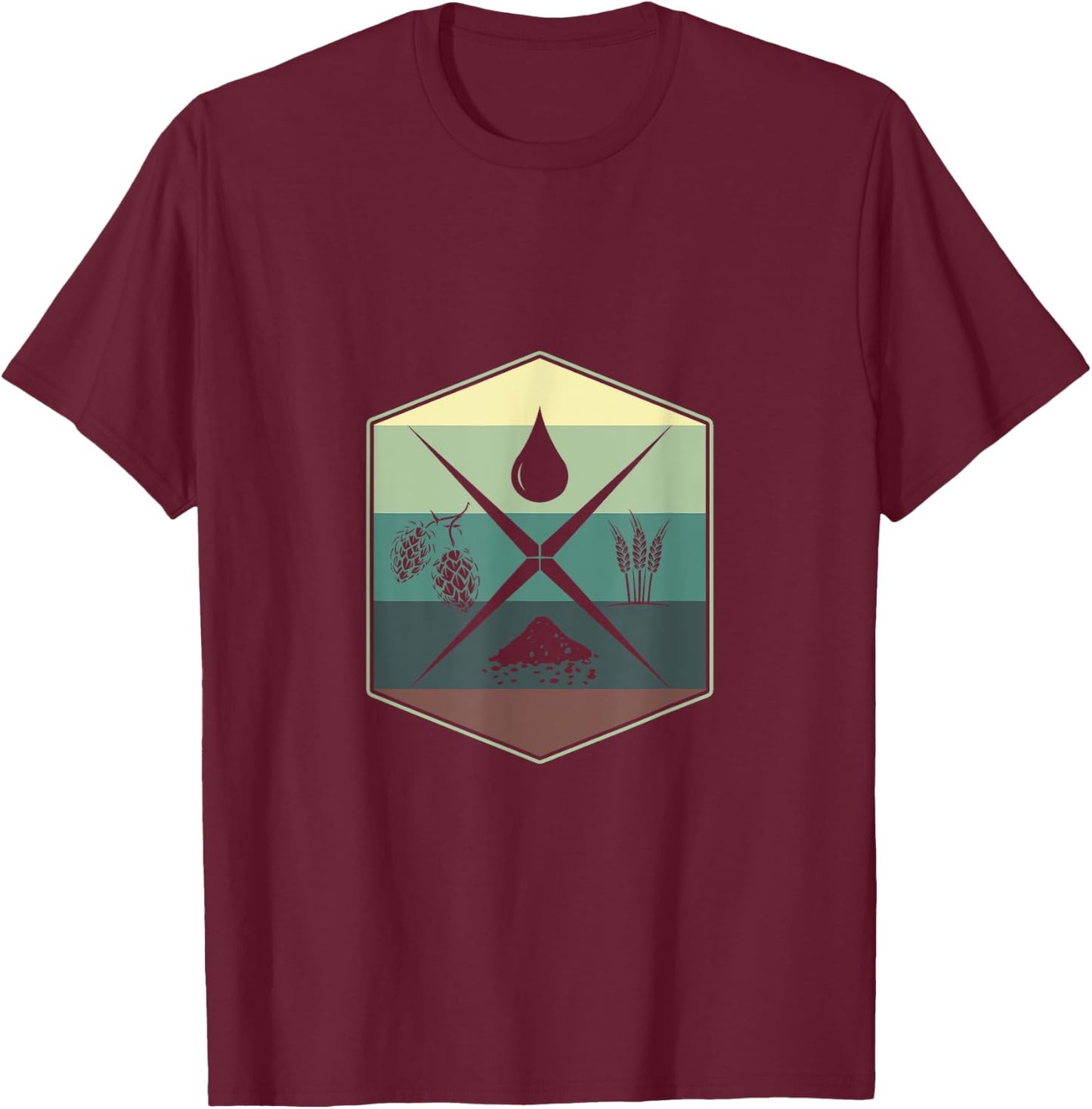 Craft Beer Technology Craft Beer T-Shirt - T-Shirt | Maroon