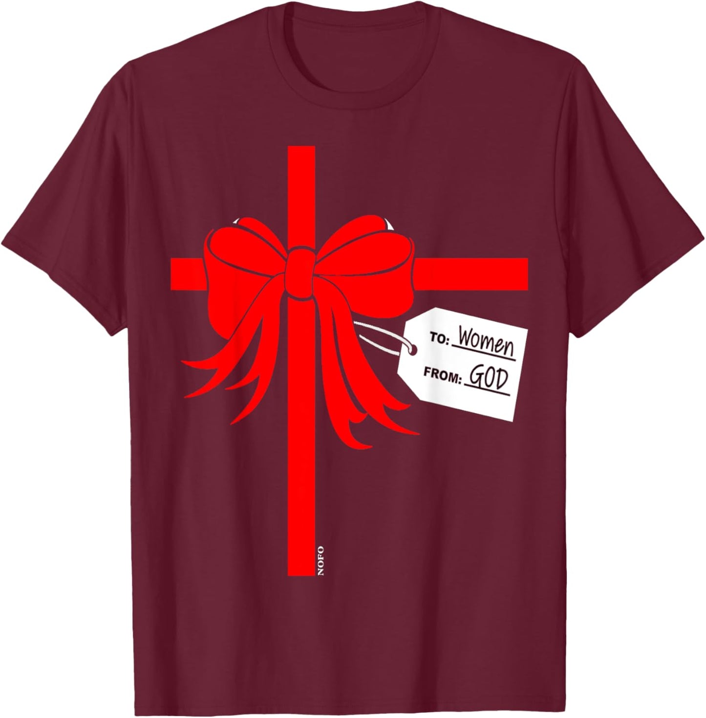 Gods Gift to Women T-Shirt - T-Shirt | Maroon