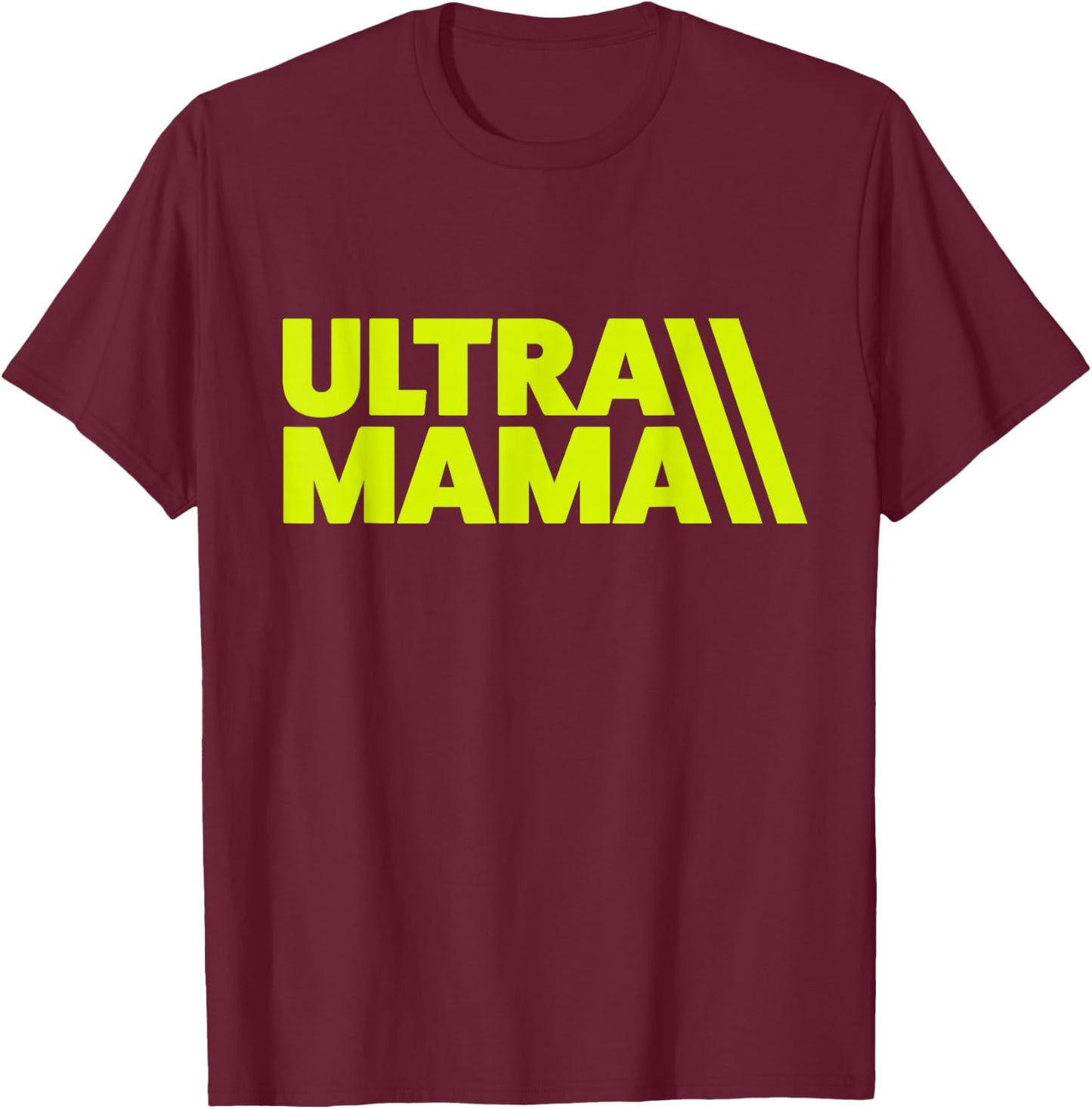 Ultra Mama Trail Running Mom Ultramarathon Mom T-Shirt - T-Shirt | Maroon