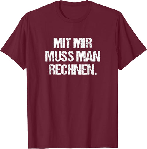 Teacher Funny Saying Rechnen Schule Abi Mathelehrer , black, s