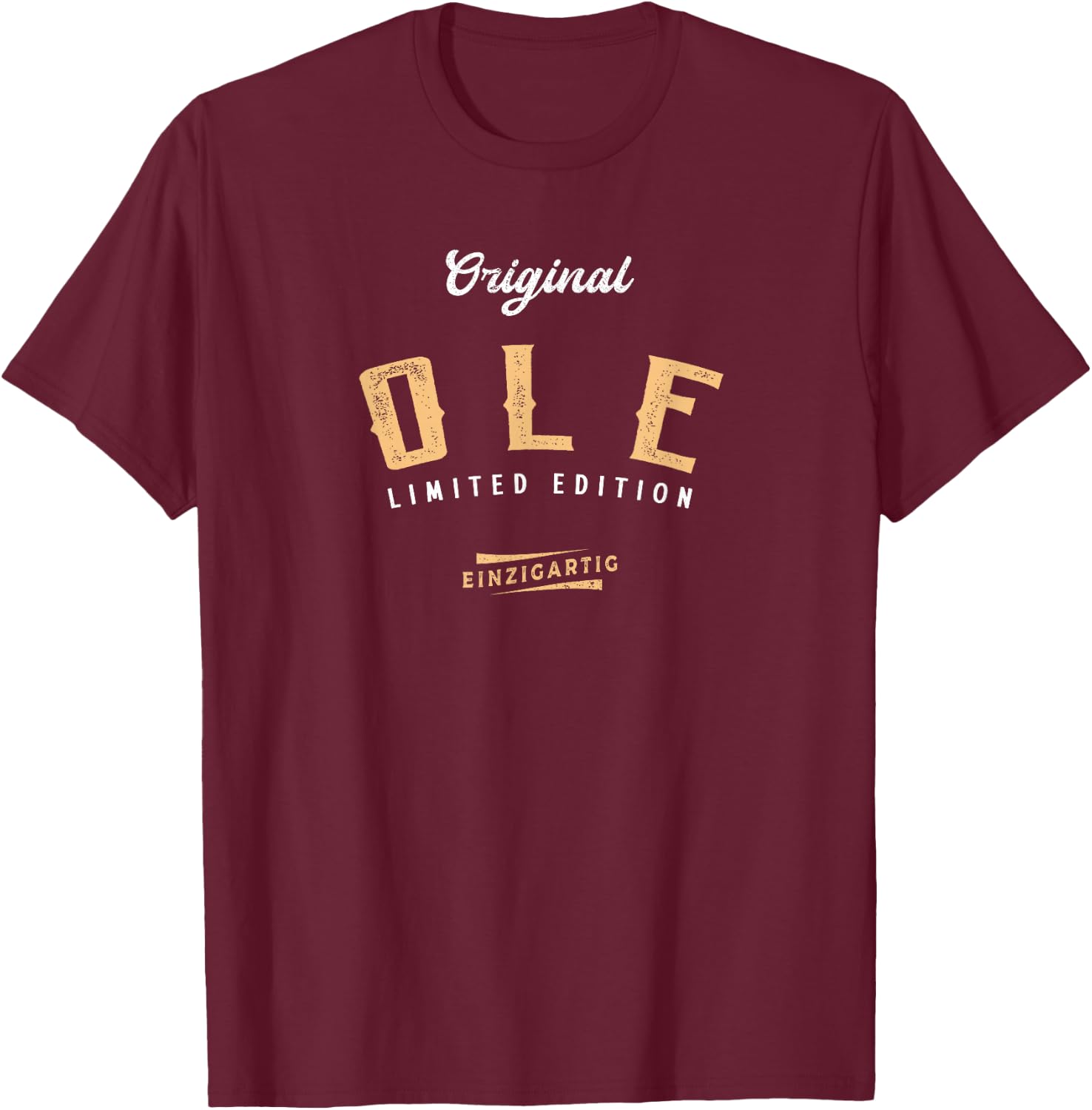 Ole Limited Edition T-Shirt - T-Shirt | Maroon