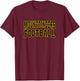 Mountaineers Football App State Apparel Sports Fan T-Shirt - T-Shirt | Maroon