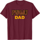 Prairie View A&M University Panthers Dad T-Shirt - T-Shirt | Maroon