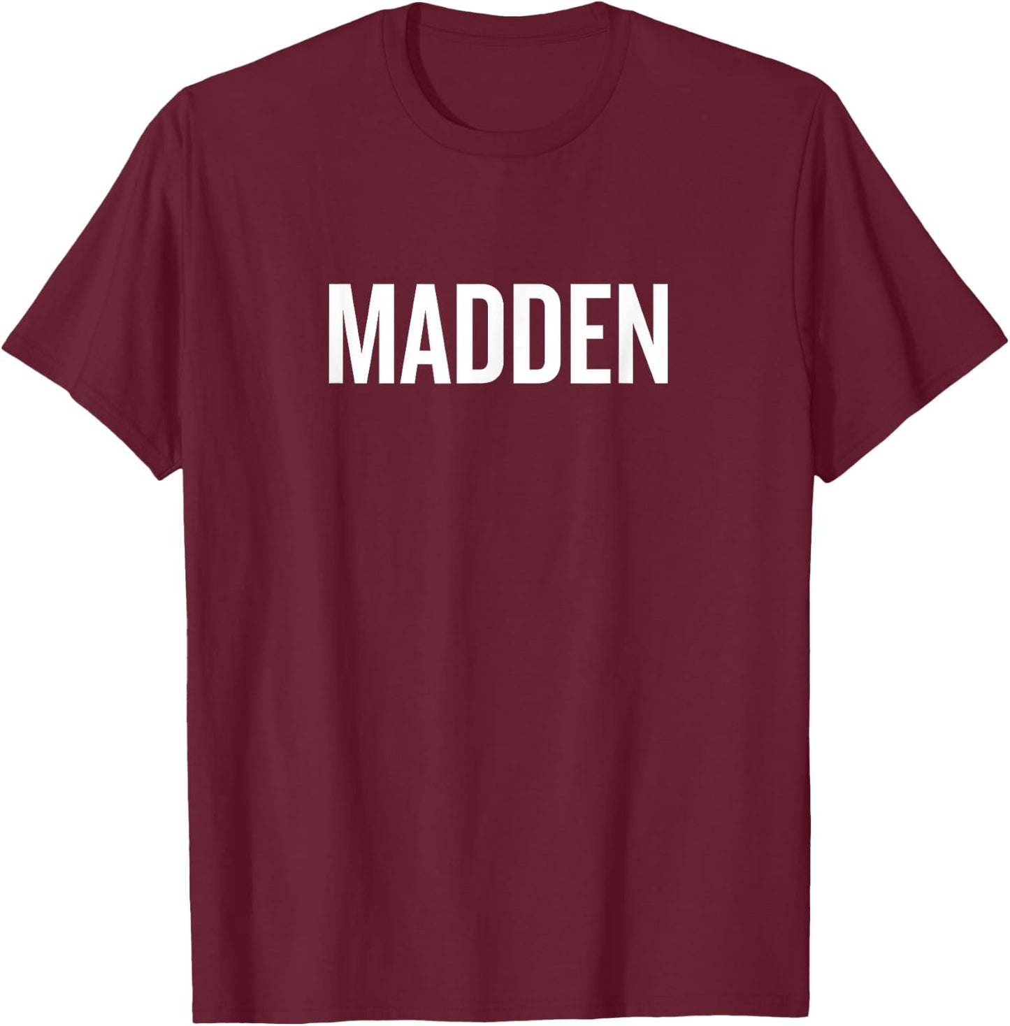 Madden T-Shirt - T-Shirt | Maroon