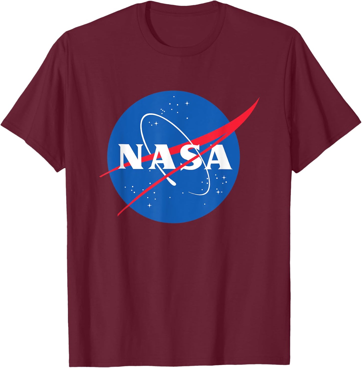 Official NASA Logo T-Shirt - T-Shirt | Maroon