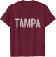 Tampa T-Shirt - T-Shirt | Maroon