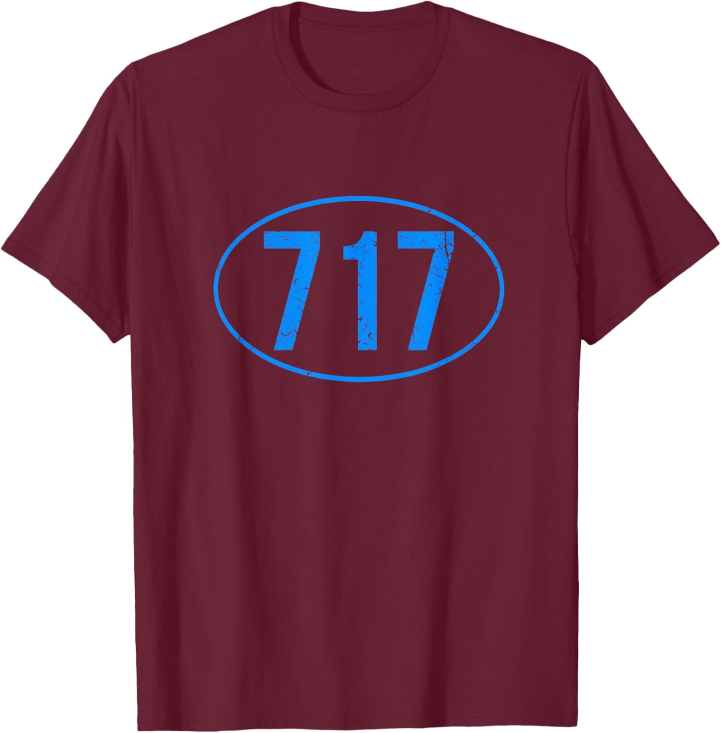 Lancaster County PA Pennsylvania 717 Shirt Amish Country T-Shirt - T-Shirt | Maroon