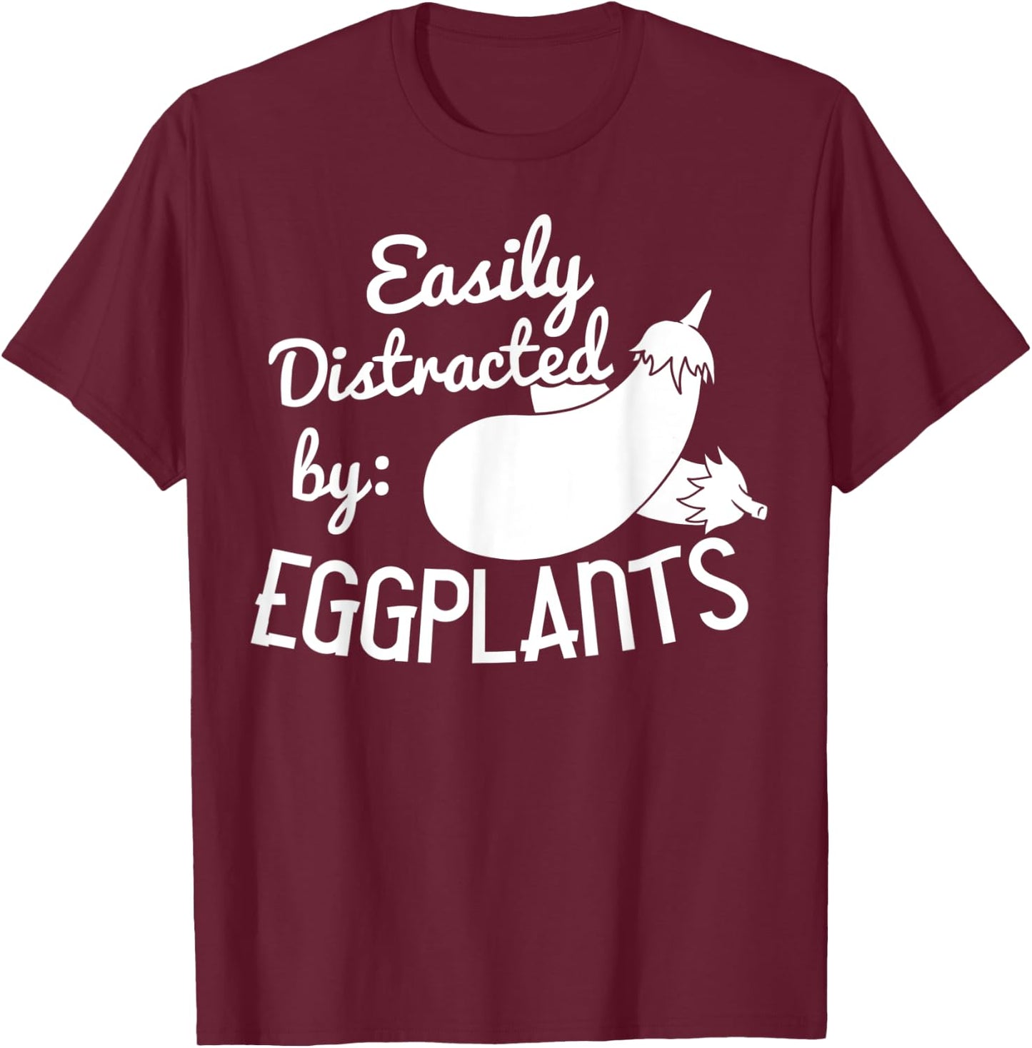 Eggplant Gift Funny Indian Parmesan T-Shirt - T-Shirt | Maroon