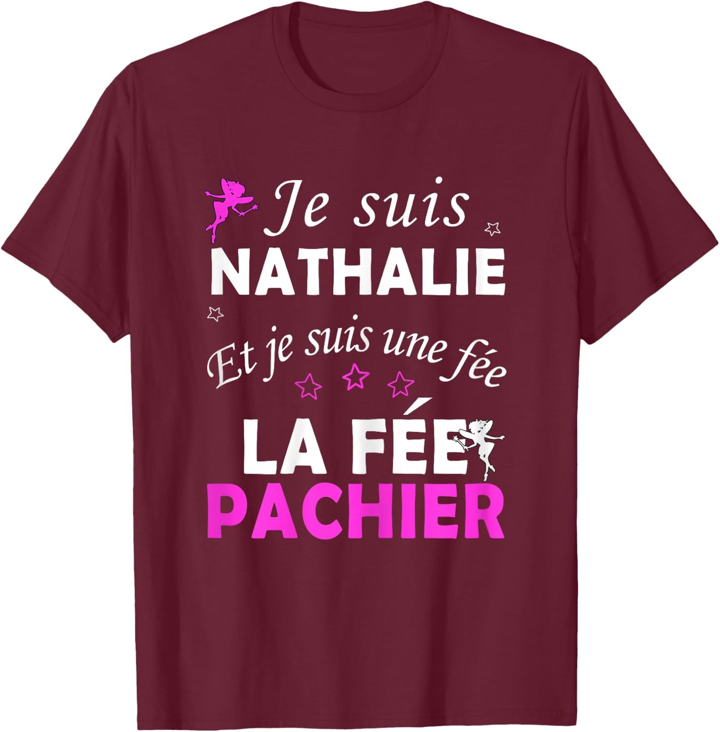 Nathalie T-Shirt - T-Shirt | Maroon