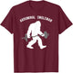 Fun Lifting Yeti Shirt, Abdominal Swoleman Gift T-Shirt - T-Shirt | Maroon