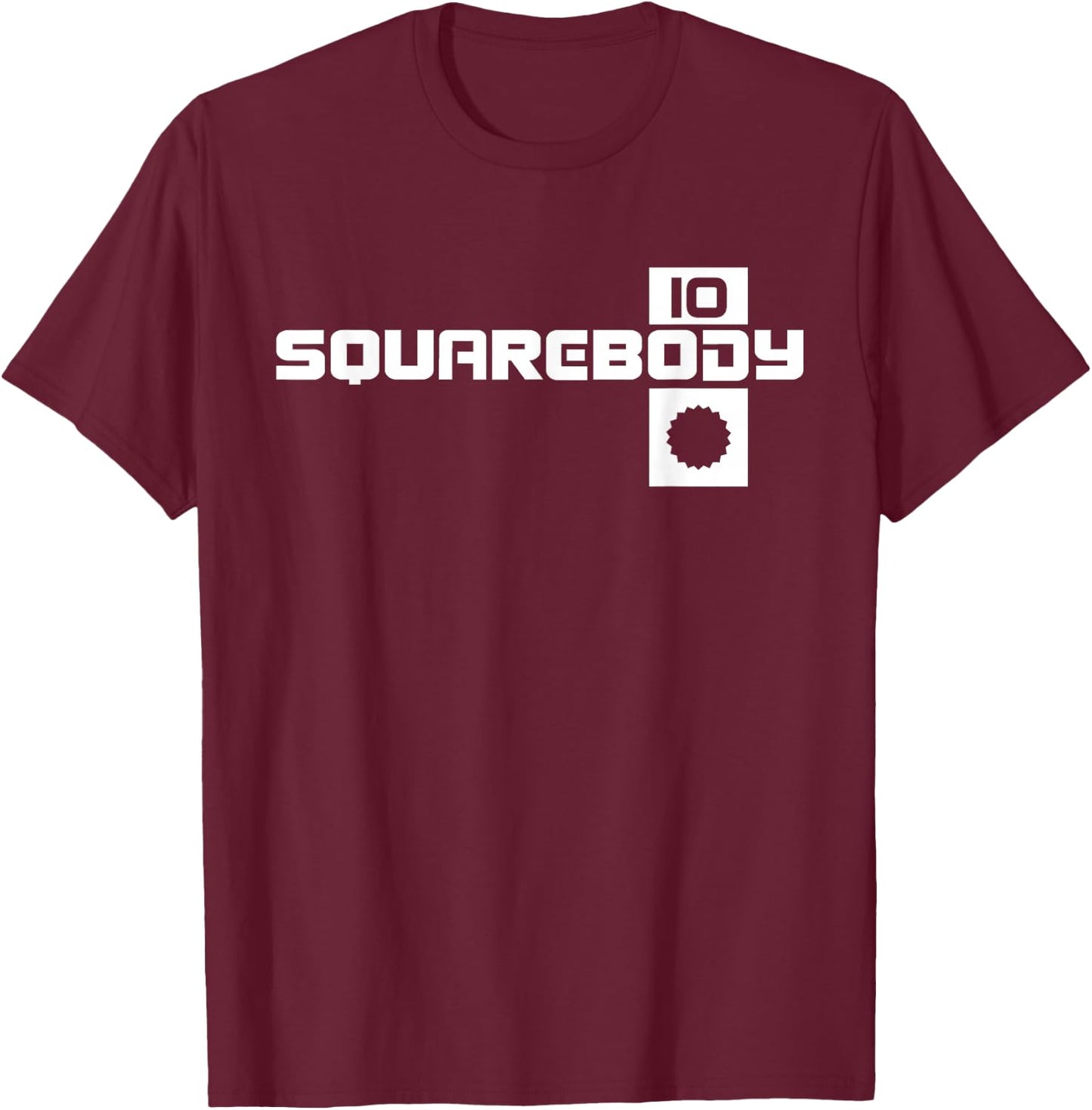 Classic Square body Emblem C10 truck Old school truck T-Shirt - T-Shirt | Maroon