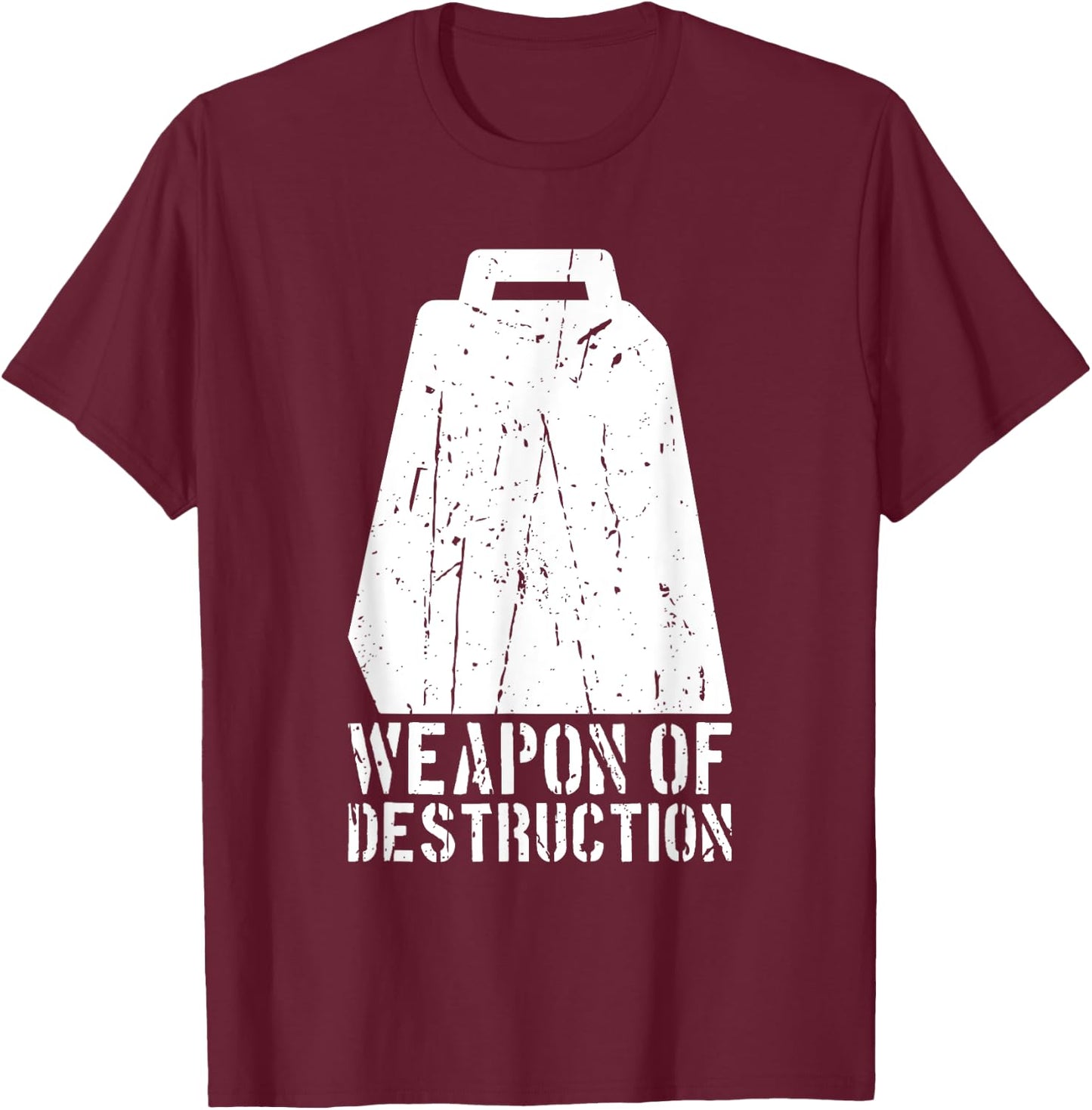 Cow Bell More Cowbell Vintage Funny Drummer Cowbell Funny T-Shirt - T-Shirt | Maroon