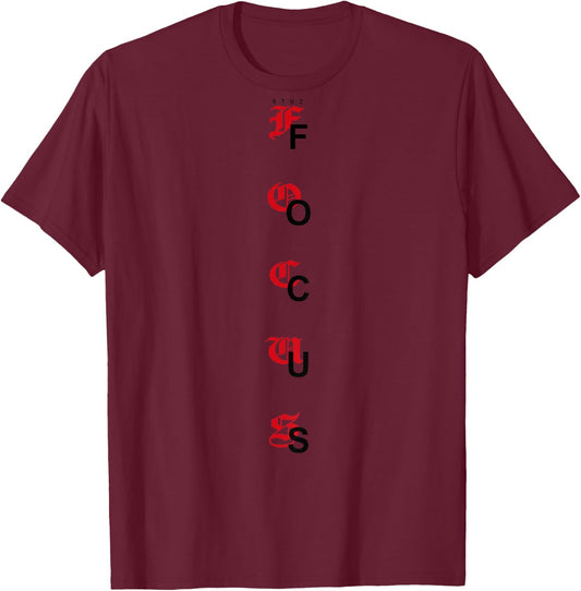 Fitness Backprint Slogan Jogging Training Motivation Sports , gray T-Shirt - T-Shirt | Maroon