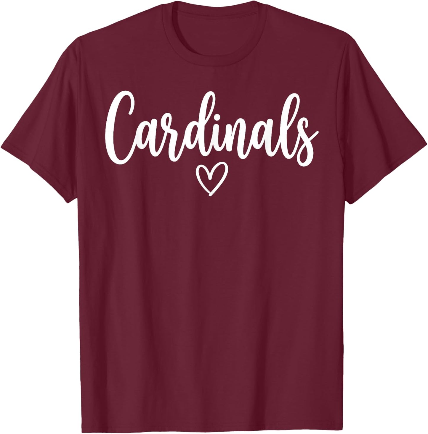Cardinals Vintage Design Men Women Kids T-Shirt - T-Shirt | Maroon
