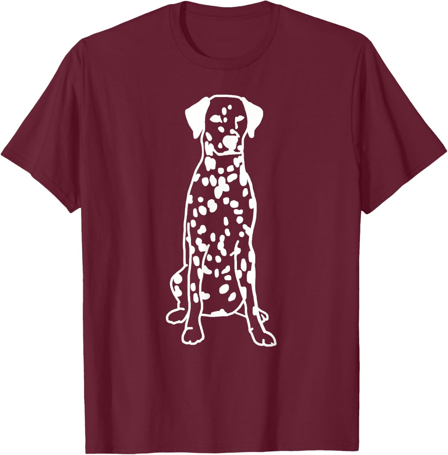 Dalmatian T-Shirt - T-Shirt | Maroon