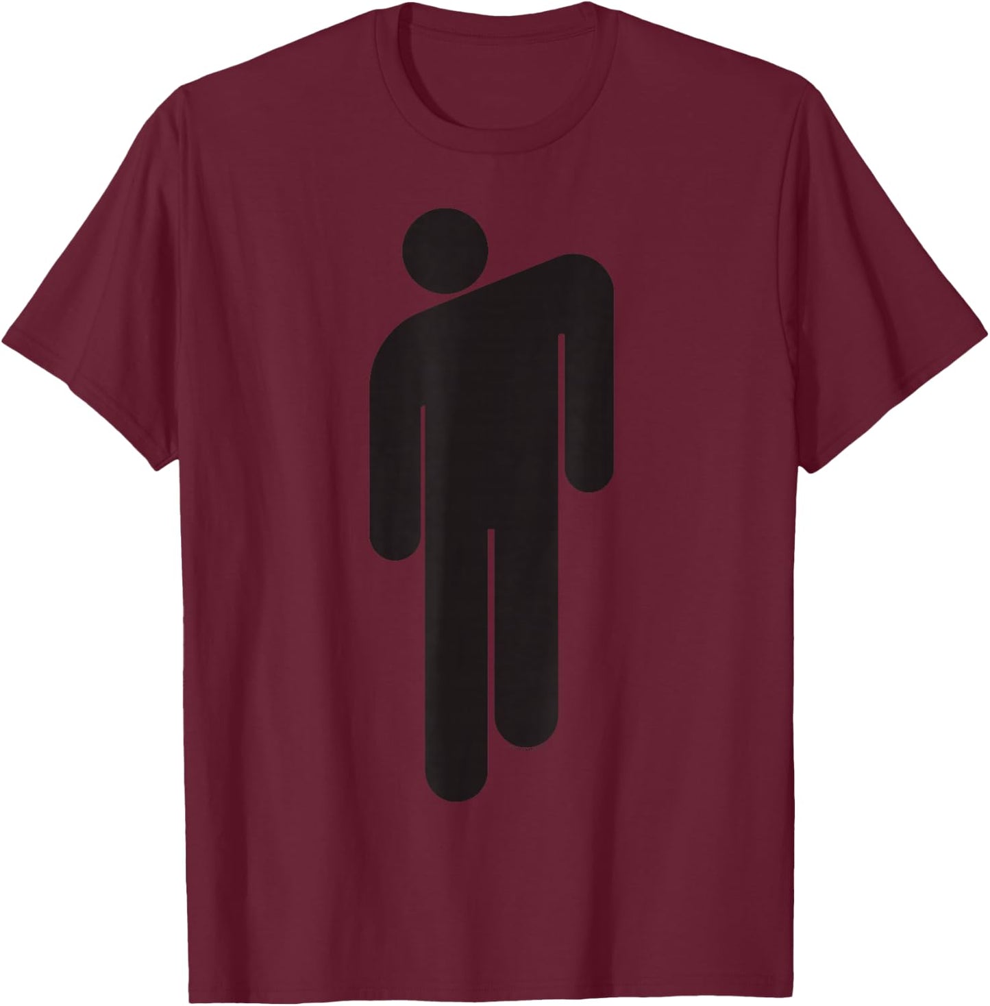 Billie Eilish Male Icons Music by Rock Off T-Shirt - T-Shirt | Maroon