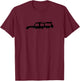 4x4 Offroad klassischer englischer Geländewagen TD5 110 T-Shirt - T-Shirt | Maroon
