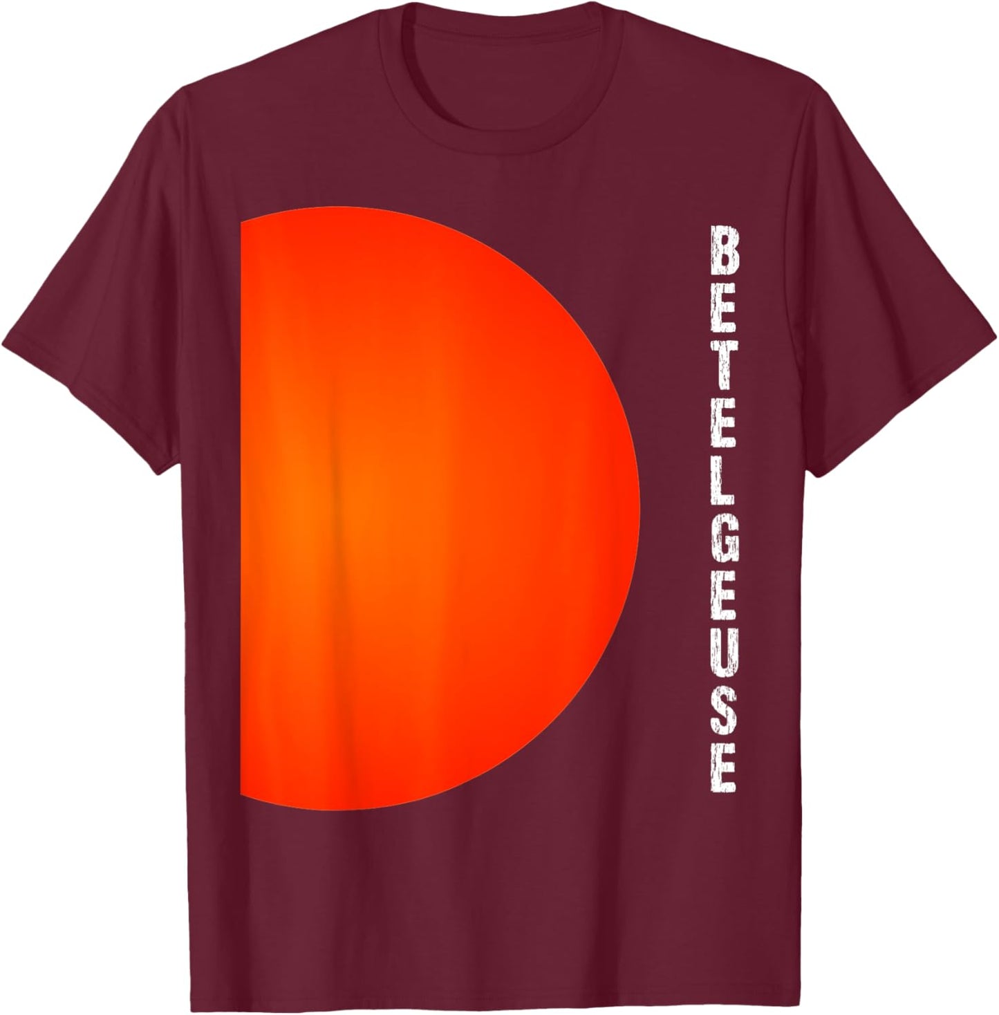 Betelgeuse Red Giant Star Space T-Shirt - T-Shirt | Maroon