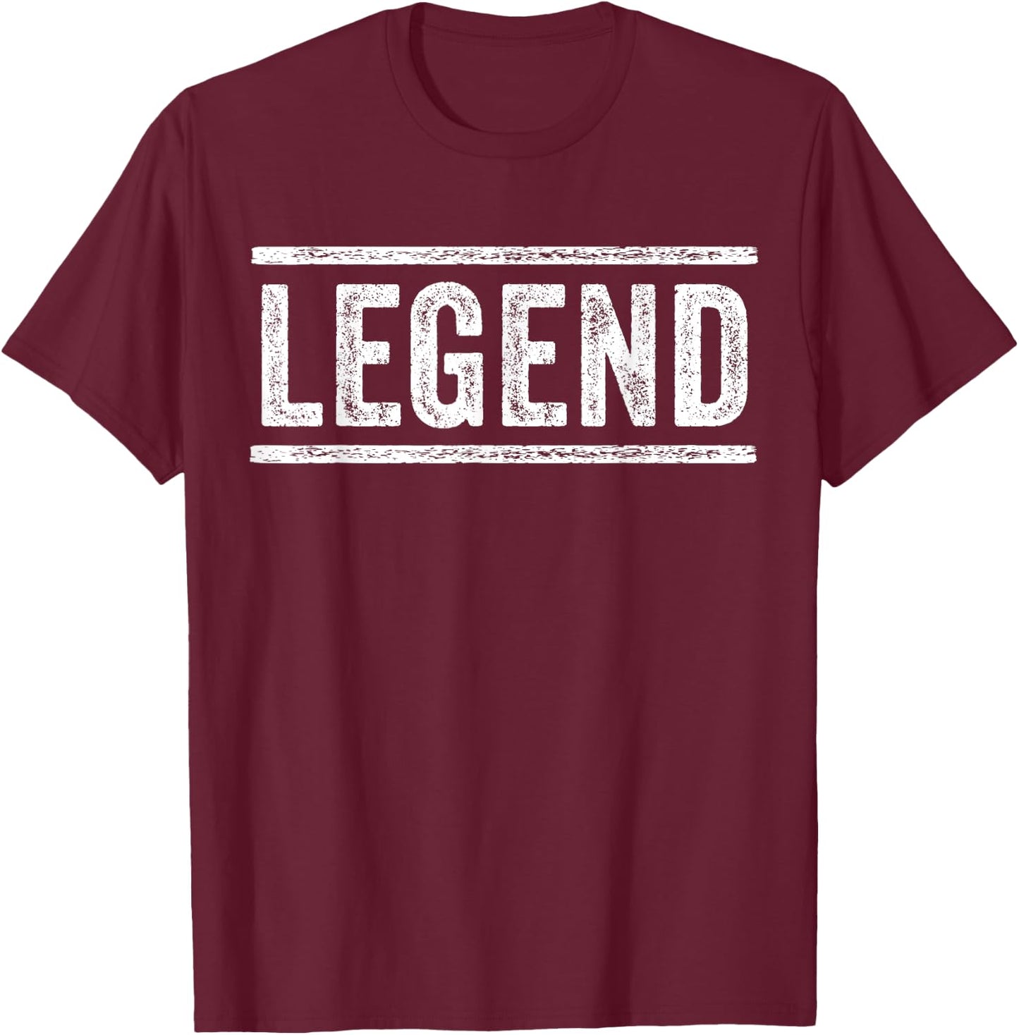 Legacy Legend Matching Father Son Funny Saying Vintage T-Shirt - T-Shirt | Maroon