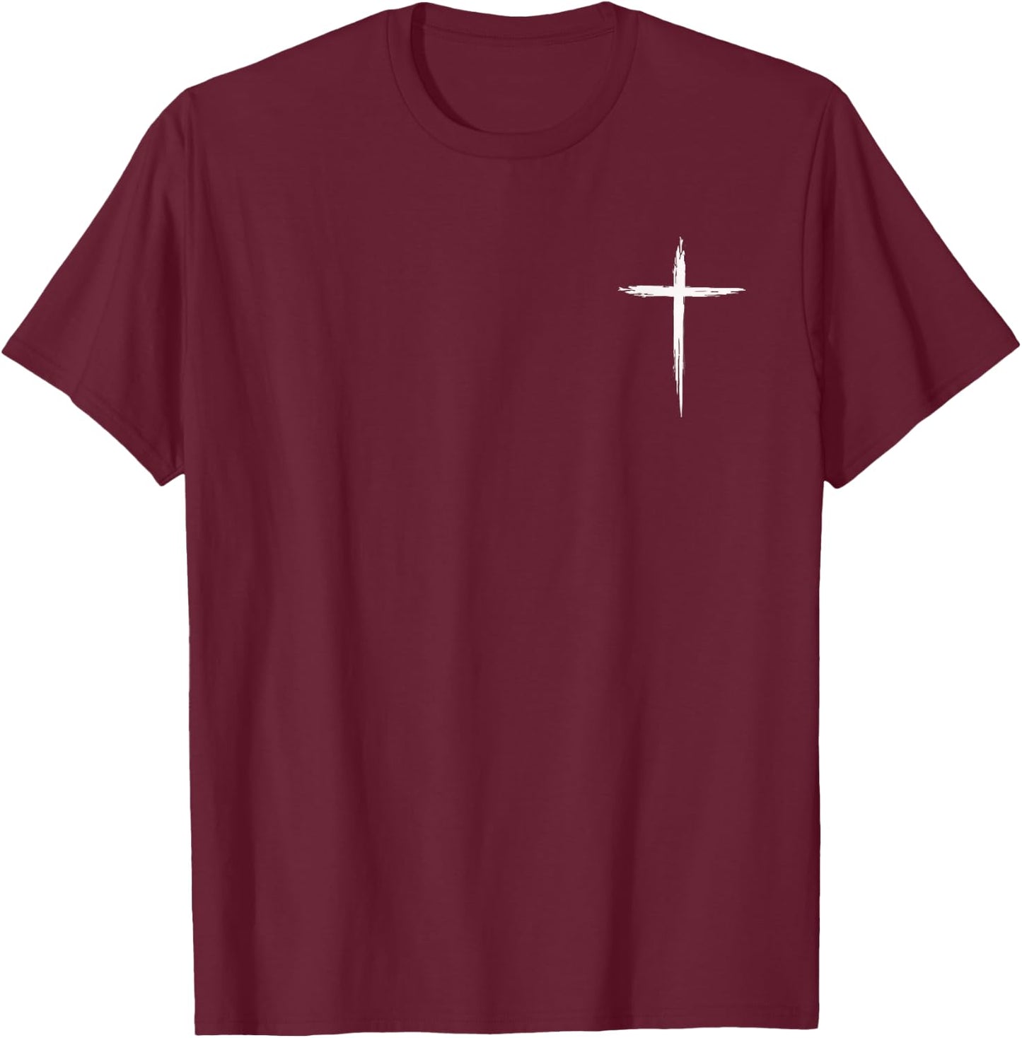 Jesus Christian Cross Religious Christian Crosses , black T-Shirt - T-Shirt | Maroon