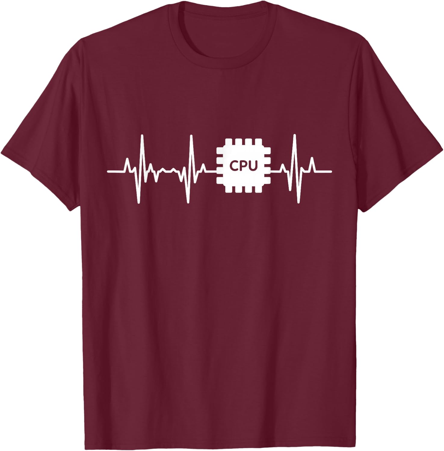 J'aime les ordinateurs T-Shirt - T-Shirt | Maroon