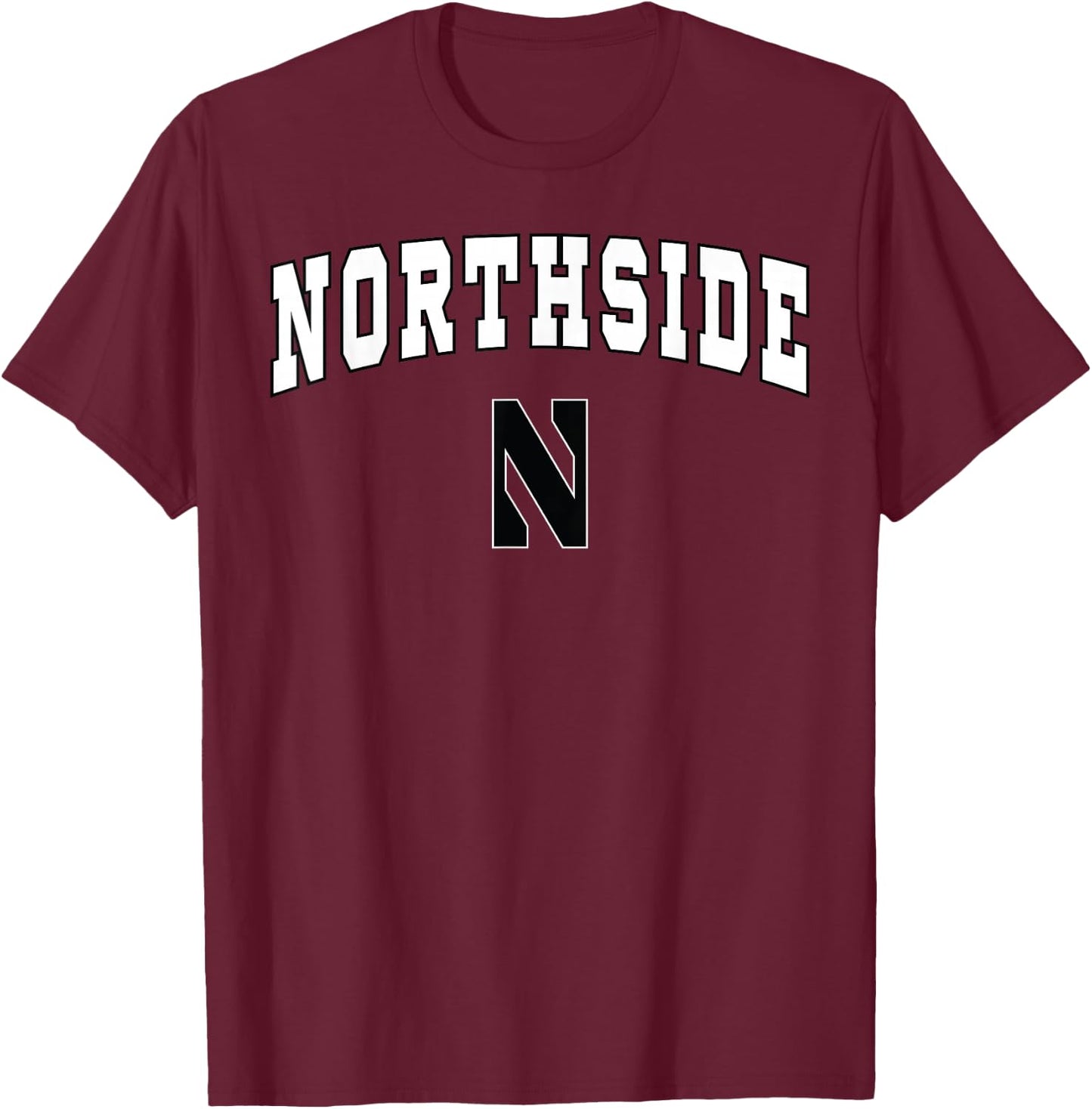 Northside High School Panthers T-Shirt - T-Shirt | Maroon