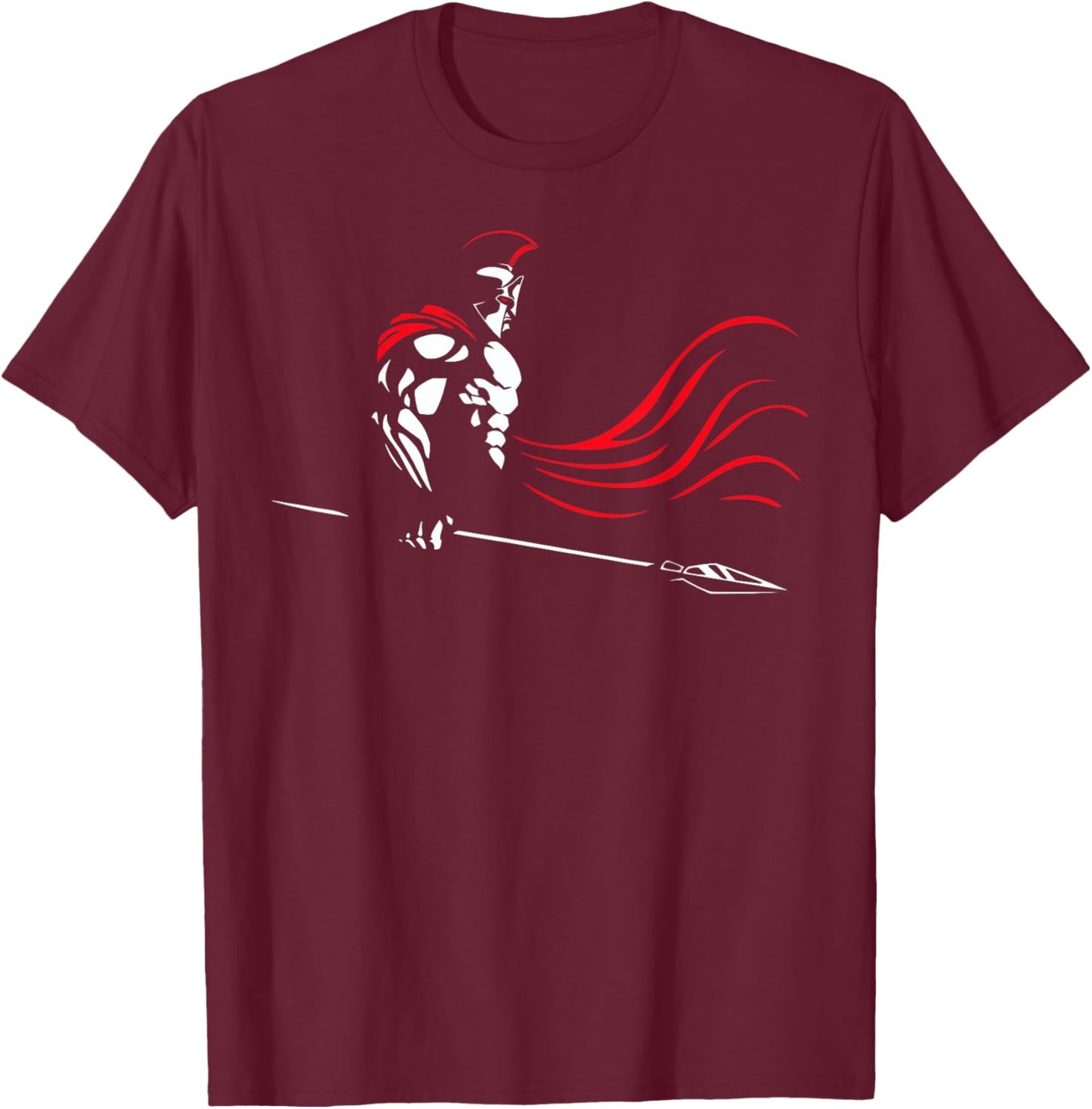 Spartan T-Shirt - T-Shirt | Maroon