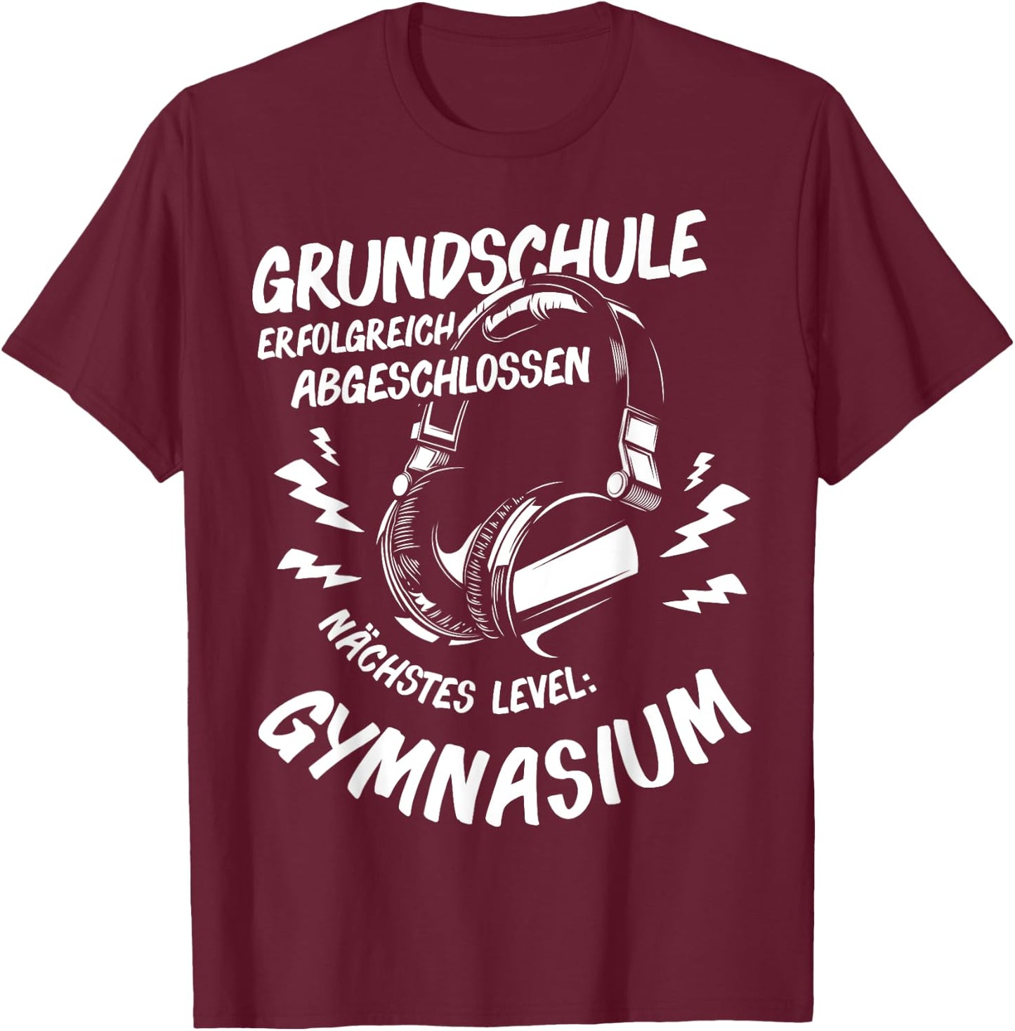 Grundschule Absolvent Abgänger Abschluss Junge Gymnasium T-Shirt - T-Shirt | Maroon
