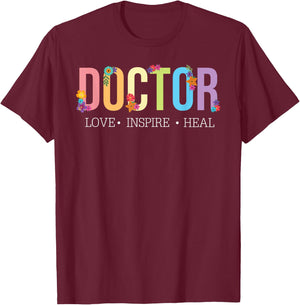 Doctor T-Shirt - T-Shirt | Maroon