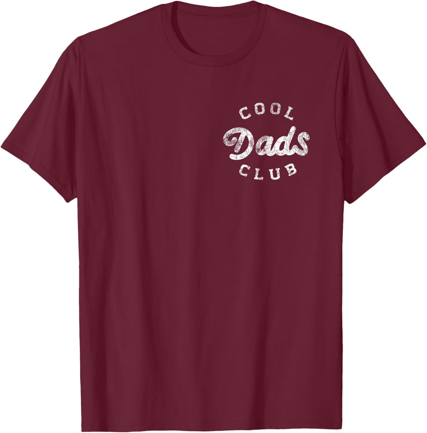 Cool Dads Club Fête des Pères Papa Vintage T-Shirt - T-Shirt | Maroon