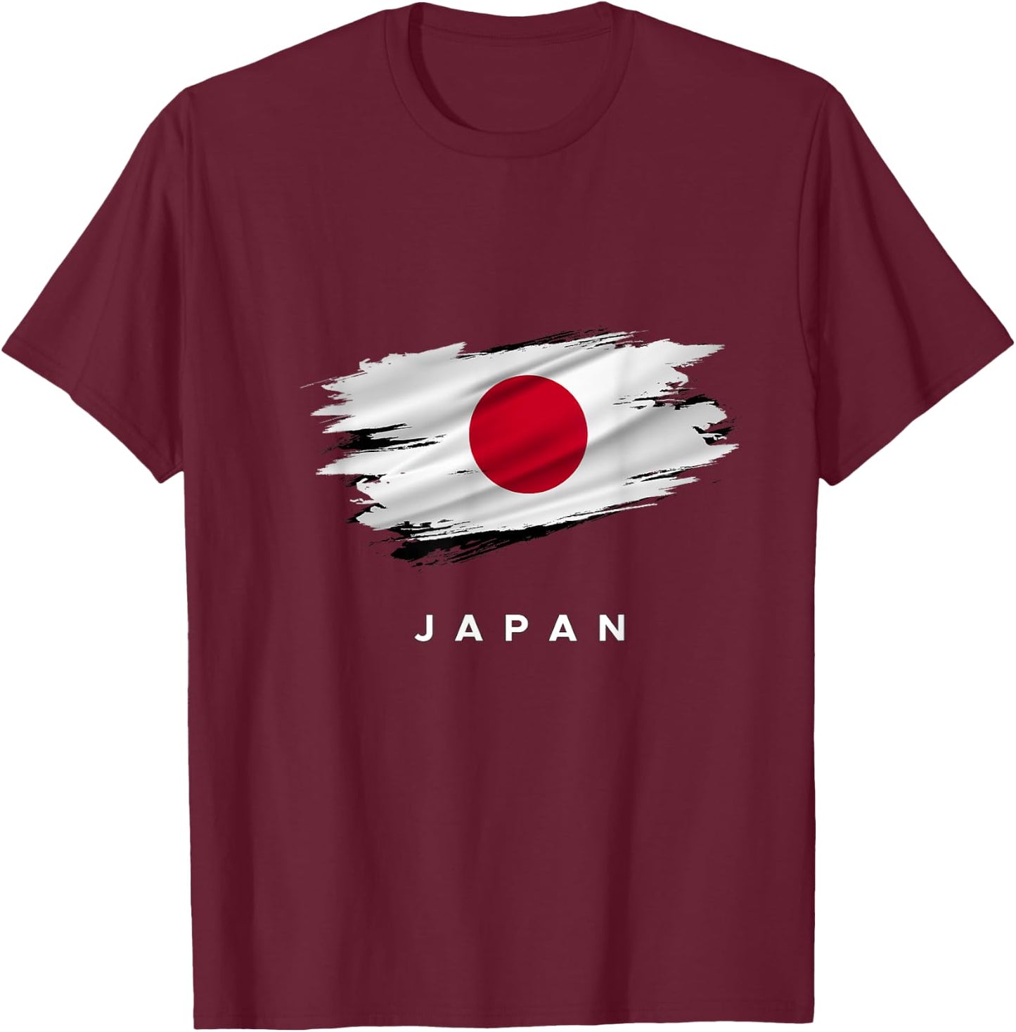 "I love japanische Souvenirs"- , niedliches japanisches Denkmal T-Shirt - T-Shirt | Maroon