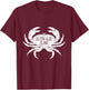 Hilton Head Island Crab | Beach Lover SC | South Carolina Men Women Kids T-Shirt - T-Shirt | Maroon